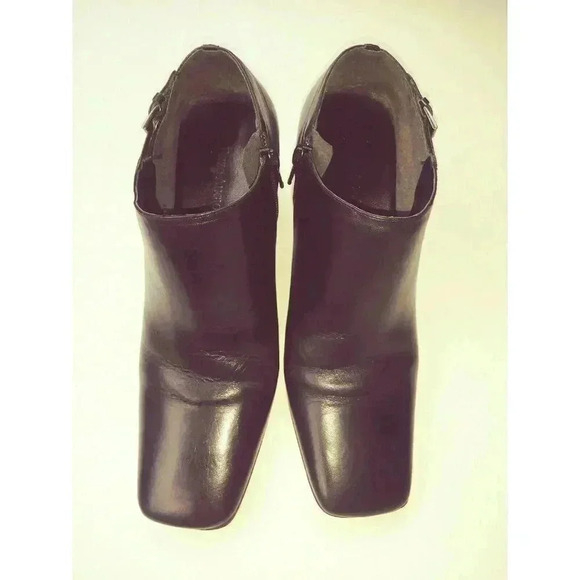 Enzo Angiolini Black Womens Ankles Boots Sz 7M - Picture 6 of 9